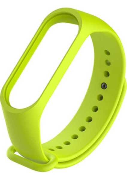- Xiaomi Mi Band 4 - Kordon Silikon Kordon - Yeşil - T16005