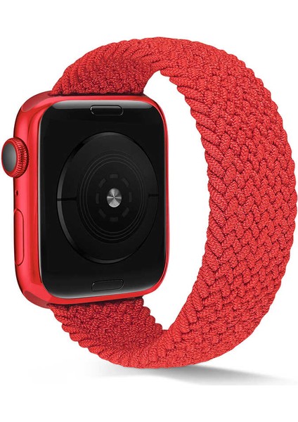 - Apple Watch 44mm - Kordon Large Kordon KRD-38 - Kırmızı