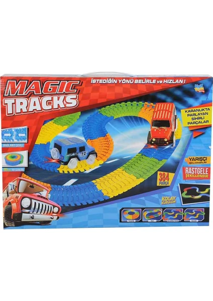 Çebi Toys Pilli Magic Tracks Yol Set