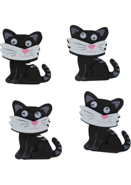 Eva Sticker Oynar Gözlü Ördek-Kedi-Koyun modelleri