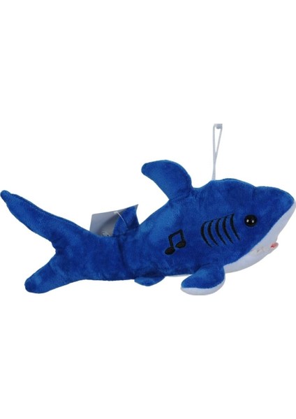 Peluş Müzikli Köpek Balığı Mavi