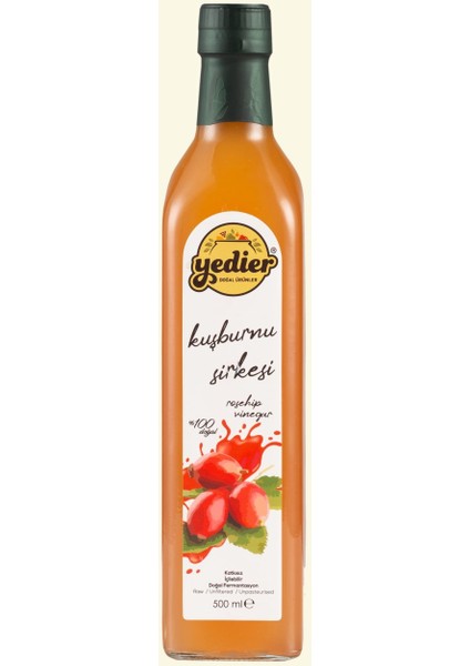 Kuşburnu Sirkesi 500 ml
