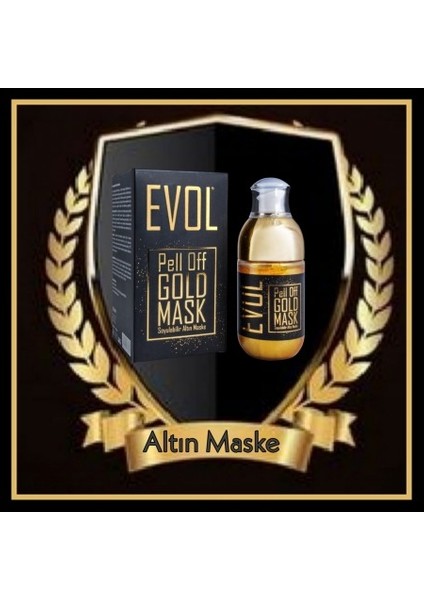 Soyulabilir Altın Maske  100 ml