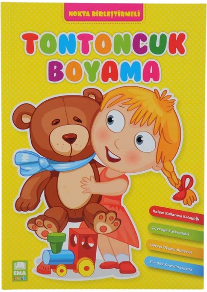 Çebi Toys Tontoncuk Boyama Kitabı Sarı