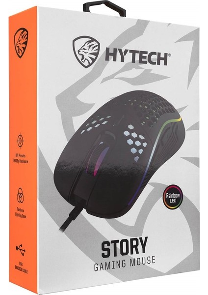 Hy-X6 Story Siyah Oyuncu Mouse