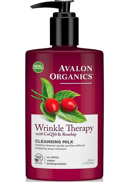 Avalon Organics Organik CoQ10 Yüz Temizleme Sütü 250 ml.