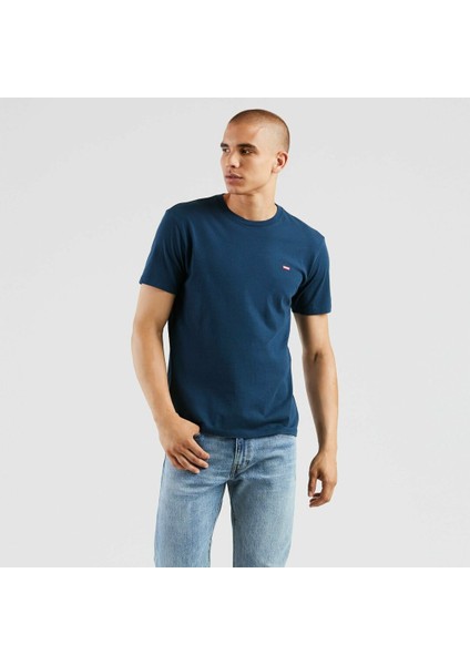 Ss Original Hm Tee Tr Cotton Mavi Erkek Tişört
