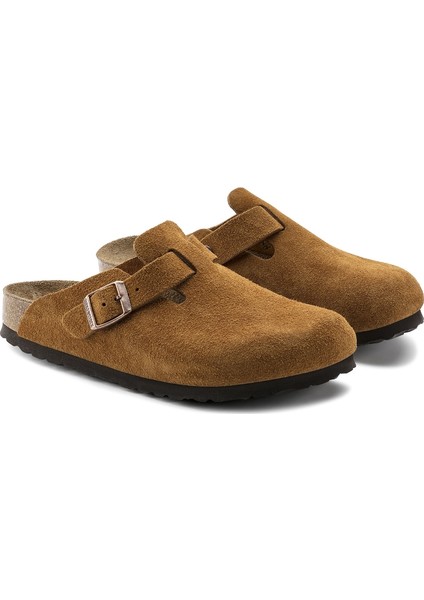 Brands Boston Suede Leather Terlik 01009543