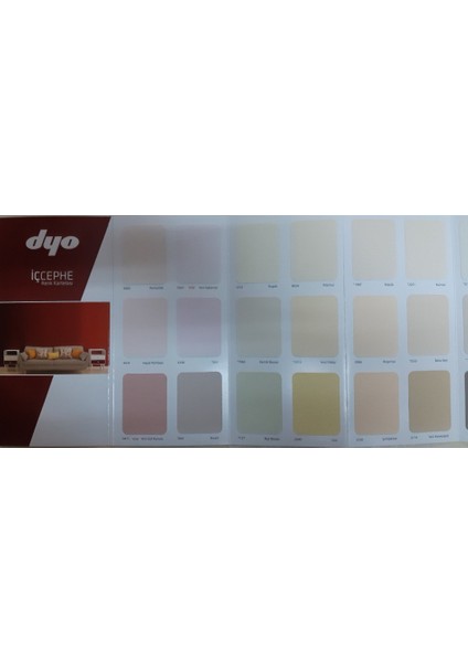 Dinamik Silinebilir Ipek Mat Iç Cephe Duvar Boyası 0986 Begonya 2.5 Lt