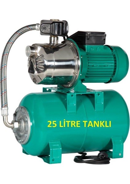 Aqua Sps 25-5.56 Hidrofor 25 Litre Tanklı / 6 Kat - 6 Daire- 1,5 Hp