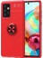 - Samsung Galaxy A72 - Kılıf Yüzüklü Karbon Ravel Silikon Kapak - Kırmızı - T16539 1