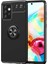 - Samsung Galaxy A52 - Kılıf Yüzüklü Karbon Ravel Silikon Kapak - Siyah 1