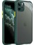 - Apple iPhone 11 Pro - Kılıf ​​Arkası Şeffaf Sert Kaff Kapak - Koyu Yeşil 1