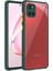 - Samsung Galaxy A81 (Note 10 Lite) - Kılıf ​​Arkası Şeffaf Sert Kaff Kapak - Koyu Yeşil - T16605 1