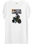Molde Kamp Temalı Baskılı T-Shirt - W 1
