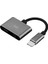 Adp-07 Pro Type-C To 3.5mm Kulaklık ve Pd Şarj Dönüştürücü Adaptör 2