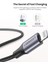 Örgülü Type-C to Lightning iPhone Uyumlu Hızlı Şarj Kablosu Siyah 1.5 Metre 3
