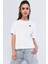 Taıl Beyaz Kadın Bisiklet Yaka Tshirt 5