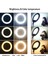 Ring Light LED 18’’ 45 cm Kumandalı Profesyonel Işık Halkası Stüdyo Sosyal Medya Makyaj Işığı + 210 cm Ayak Dahil 3