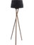 Cross Leg Tripod 3 Ayaklı Ahşap Lambader Abajur Köşe Lambası Aydınlatma Naturel Masif Ağaç 1