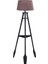 Remi 3 Ayaklı Tripod Lambader Siyah Ahşap Köşe Lambası Abajur 1