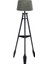 Remi 3 Ayaklı Tripod Lambader Siyah Ahşap Köşe Lambası Abajur 1