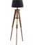 Piega Tripod Lambader Abajur Köşe Lambası Aydınlatma Ahşap Naturel Ağaç Country Dekor Masif Doğal 1