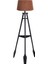 Remi 3 Ayaklı Tripod Lambader Siyah Ahşap Köşe Lambası Abajur 1