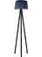 Düz 3 Ayak Tripod Lambader Abajur Avize Aydınlatma Ahşap Siyah Ağaç Country Dekor Lamba Aplik Masif Doğal 1
