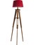 Piega Tripod Lambader Abajur Avize Aydınlatma Ahşap Naturel Ağaç Country Dekor Lamba Aplik Masif Doğal 1