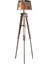 Piega Tripod Lambader Abajur Avize Aydınlatma Ahşap Ceviz Ağaç Country Dekor Lamba Aplik Masif Doğal 1