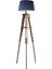 Piega Tripod Lambader Abajur Avize Aydınlatma Ahşap Ceviz Ağaç Country Dekor Lamba Aplik Masif Doğal 1