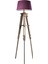 Piega Tripod Lambader Abajur Avize Aydınlatma Ahşap Ceviz Ağaç Country Dekor Lamba Aplik Masif Doğal 1