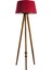 Round Leg Tripod Lambader Abajur Avize Aydınlatma Ahşap Naturel Ağaç Country Dekor Lamba Aplik Masif Doğal 1