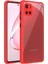 Samsung Galaxy A81 Kılıf Kamera ve Köşe Korumalı Aircolor Kapak - Kırmızı 1