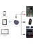 Duo 2'si 1 Arada Bluetooth Receiver ve Speaker-Mavi 5