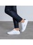 100910751 Singer Wmn 1fx Deri Cırtlı Comfort Yeni Sezon Sneaker 1