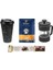 Special 250 gr & Siyah French Press & Kapaklı Plastik Bardak & Godıva Çikolata Hediye Seti 1