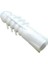 10 mm Beyaz Plastik Dubel (100 Adet ) 1