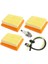 Stıhl 450 480 Motorlu Tırpan Hava ve Benzin Filtresi Buji Set 1