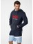 Helly Hansen HH Erkek Lacivert Baskılı Kapüşonlu Sweatshirt 2