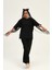 Truvakar Kol Basic Oversize Tişört Siyah 4