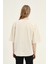 Truvakar Kol Basic Oversize Tişört Bej 5