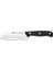 Solo Santoku Bıçağı Flut Ağız 12 cm. Siyah 1