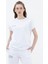 Oversize Kısa Kollu Tshirt - Beyaz 2