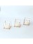 Mumluk Tek 7,5x7,5cm Üçlü Set 1