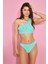 Tek Omuz Bikini Takım 3104 Mint/beyaz 3