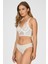 4744 Kadın Bralet Sütyen Külot Takım Ekru 2