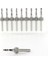 Pcb Mikro Karbür Cnc Matkap Ucu 10LU Set 2,40MM Tungsten 18 Shank 2