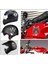 5 li Motorsiklet Kask Sticker Set 1 Ad. (12X7,5) 4 Ad. (6x6) 2